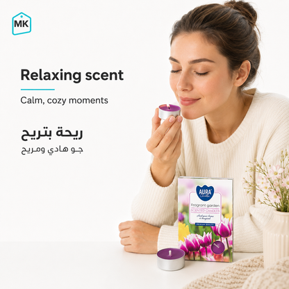 Fragrant Garden scented candle bundle, 12 candles – product image 3