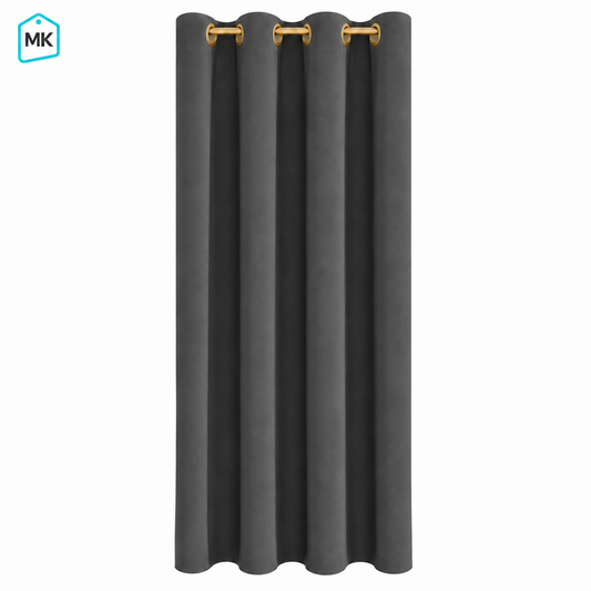 Velvet Light-Reducing Curtain 140×240 cm – 6 Colors