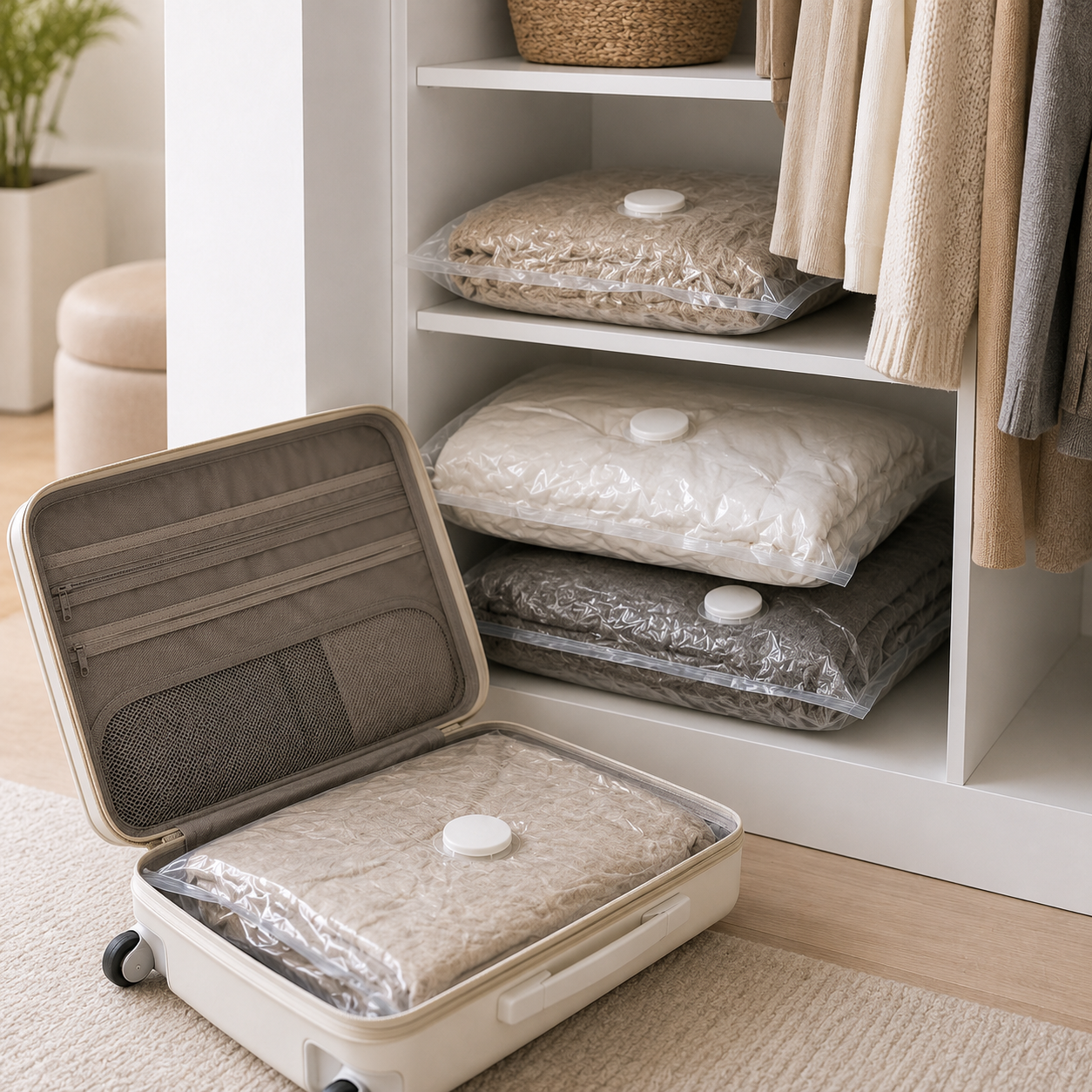 Vacuum Storage Bags 70×100cm – أكياس فاكيوم