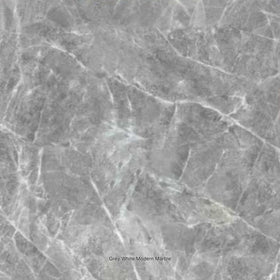 Grey White Modern Marble