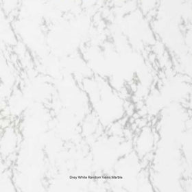 Grey White Random Veins Marble