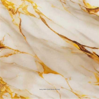 Ivory with bold golden Vein Marble