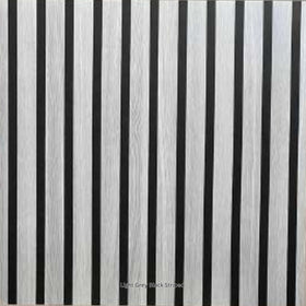 Light Grey Black Striped
