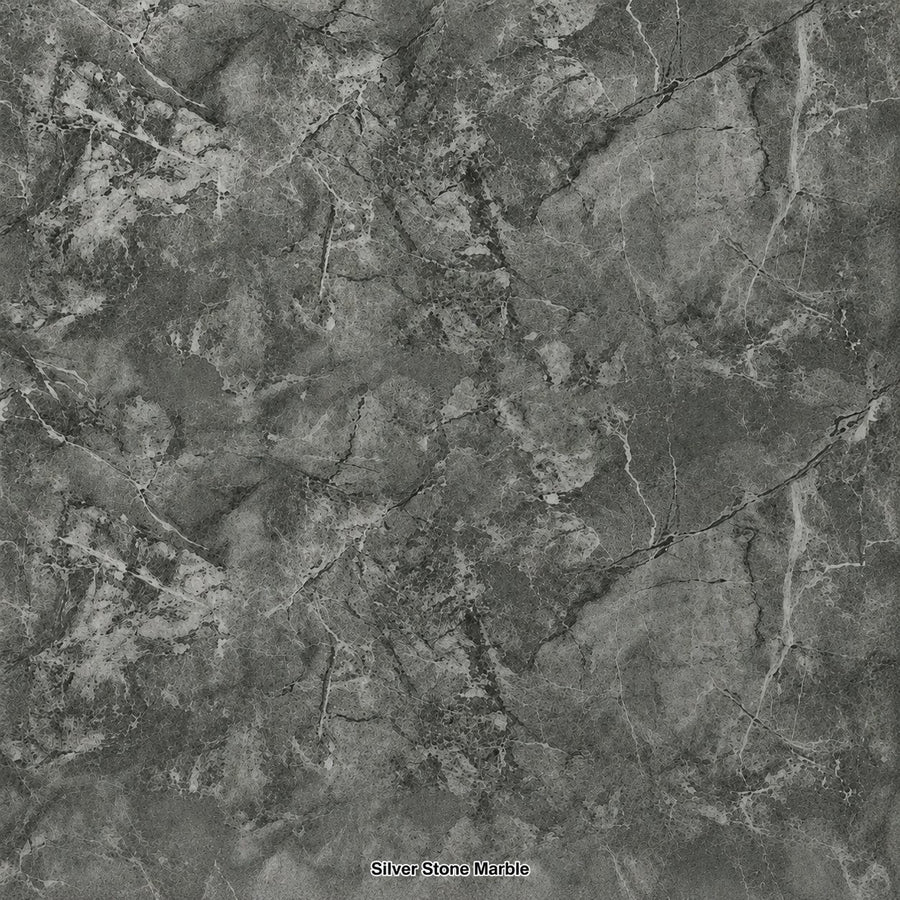 Silver Marble Look
