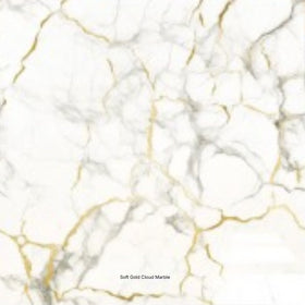 Soft Gold Cloud Marble