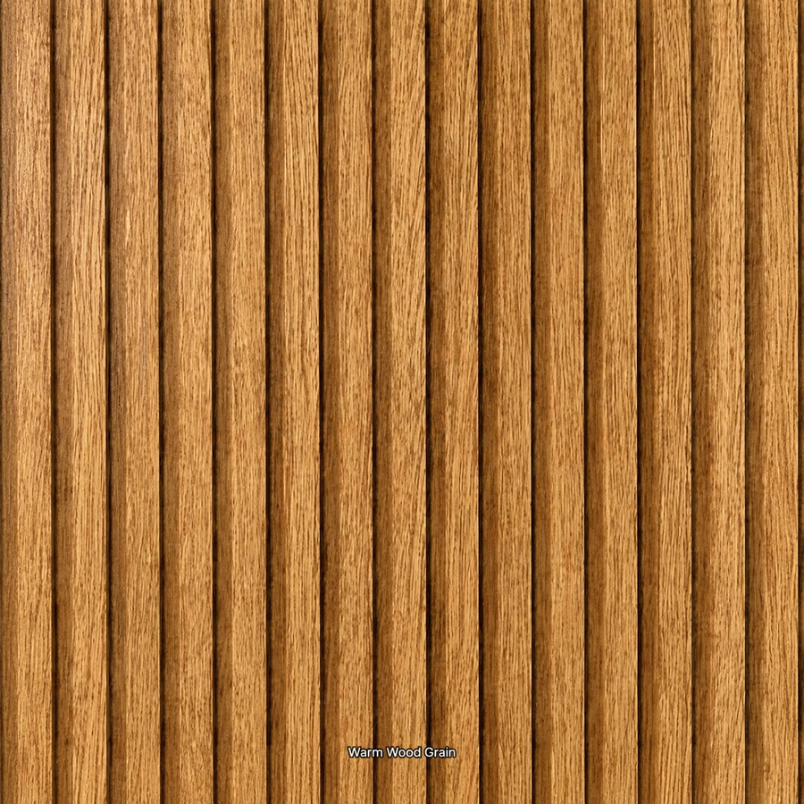 Wooden wall panel brown